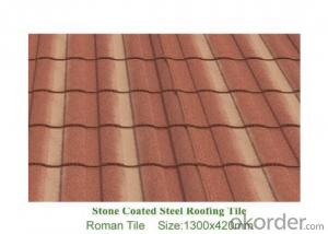 Stone Chips Coated Metal Roof Tile (Roman type) System 1