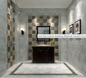 Anti Slip Foshan Building Material Cement Porcelain Floor Tile System 1