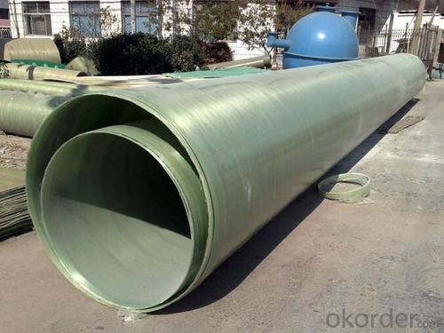 GRP FRP Pipe Fiberglass Reinforced Plastic Pipe for Sewage Water System 1