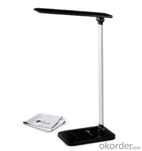 LED Desk Lamp Dimmable with Glossy White System 1