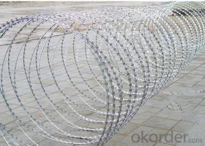 Razor Barbed Wire for Railway, Highway, Buildings