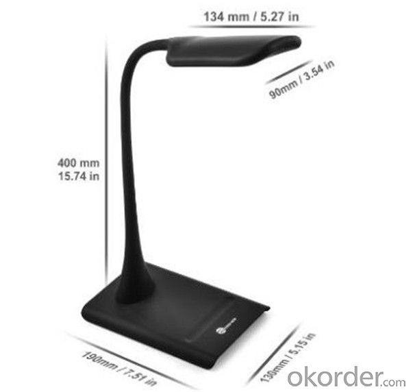 Dimmable Eye-Care LED Desk Lamp with 7-level Dimmer