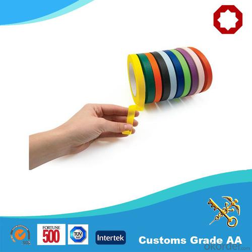 Strong Packaging Tape with Masking Tape Temperature Resistance in Various Colours System 1