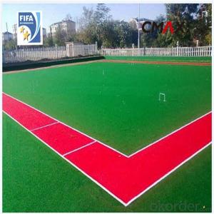 Soccer Artificial Grass Hot Sale Environment Friendly PP System 1