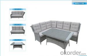 Outdoor Furniture Rattan Sofa CMAX-WRA1101 System 1