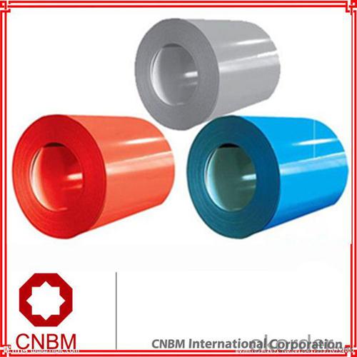 Prepainted steel coil construction building material with galvanized color System 1