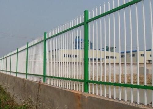 PVC Picket Fence with High Quality and New Design System 1