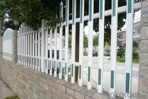 PVC Garden Fence with New Design and High Quality