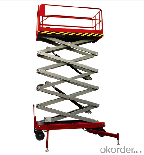 CMAX  Manual scissor lift working platform System 1