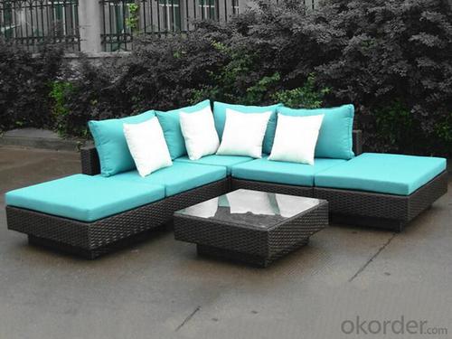 Outdoor PE Wicker/Rattan Sofa CMAX-YHA003 System 1