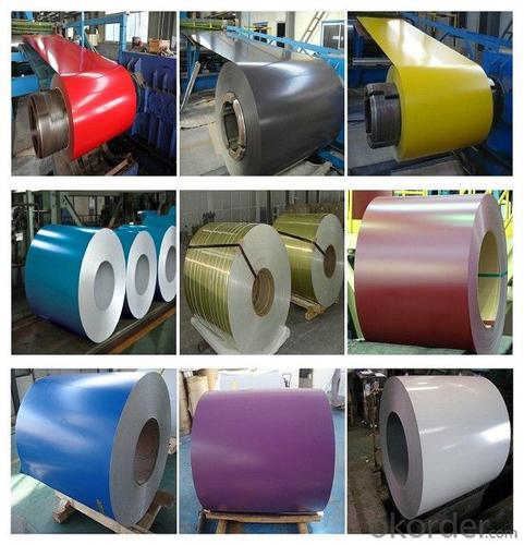 Prepainted Galvanized/Aluzing Steel coils(PPGI) for Roofings System 1