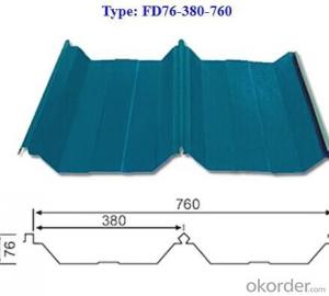 Steel Plate of Color Coated Gi Corrugation System 1