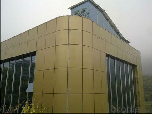 ACP Aluminium Composite Panel For Outdoor Decoration System 1