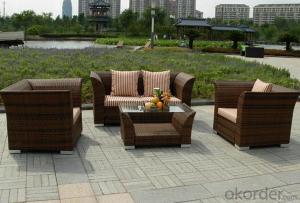 Outdoor PE Wicker/Rattan Sofa CMAX-YHA029