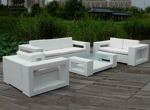 Outdoor PE Wicker/Rattan Sofa CMAX-YHA040 System 1