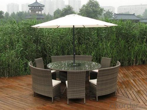 Outdoor PE Wicker/Rattan Sofa CMAX-YHA074 System 1