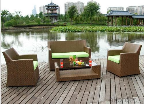 Outdoor PE Wicker/Rattan Sofa CMAX-YHA024 System 1