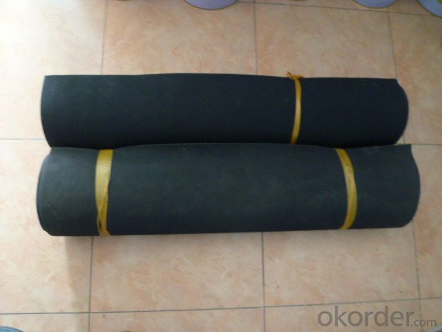 EPDM Coiled Rubber Waterproof Membrane for Artificial Pond Landscape