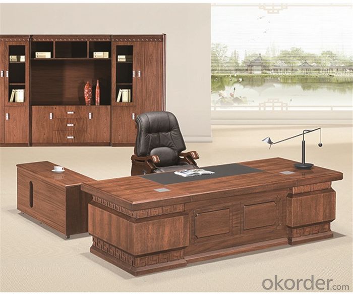 Office Workstation with Veneer Painting for Manager