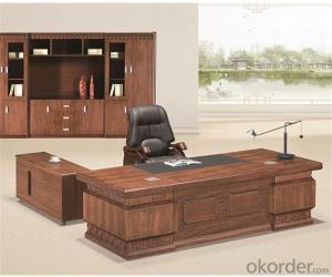 Commercial Workstation with Veneer Painting for Manager