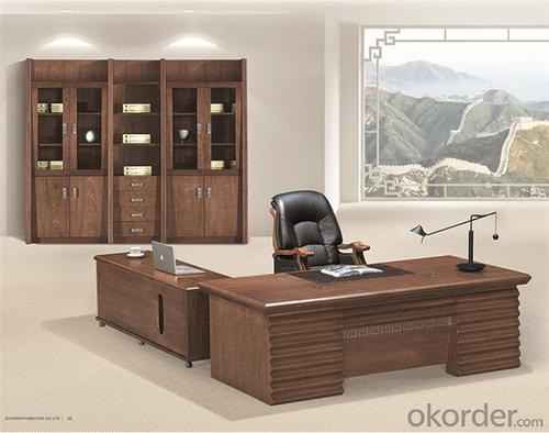 Office Executive Workstation with Veneer Painting System 1