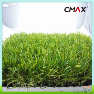 Natural looking Landscaping Artificial Grass 40mm / Synthetic Grass 4 color System 1