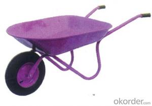 Wheel Barrow with Red Color  WH0202 For Garden