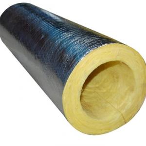 Glass Wool Pipe 30kg/m3 With Aluminum Foil Facing System 1