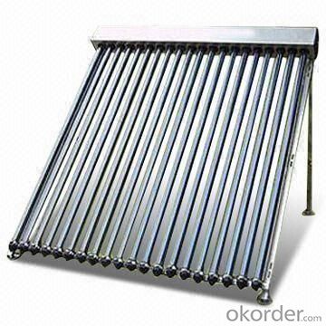 15 Tubes Solar Pipes Solar Collectors EN12975