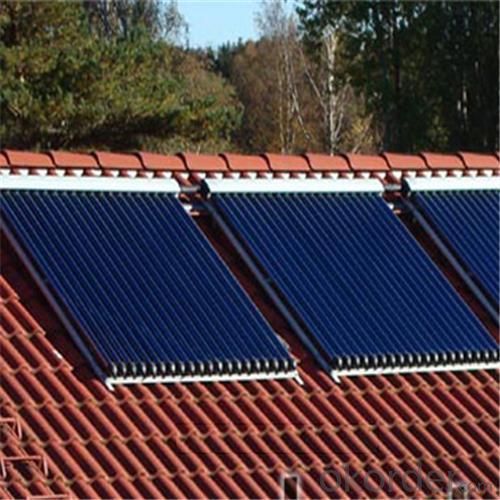 15 Tubes Solar Pipes Solar Collectors EN12975