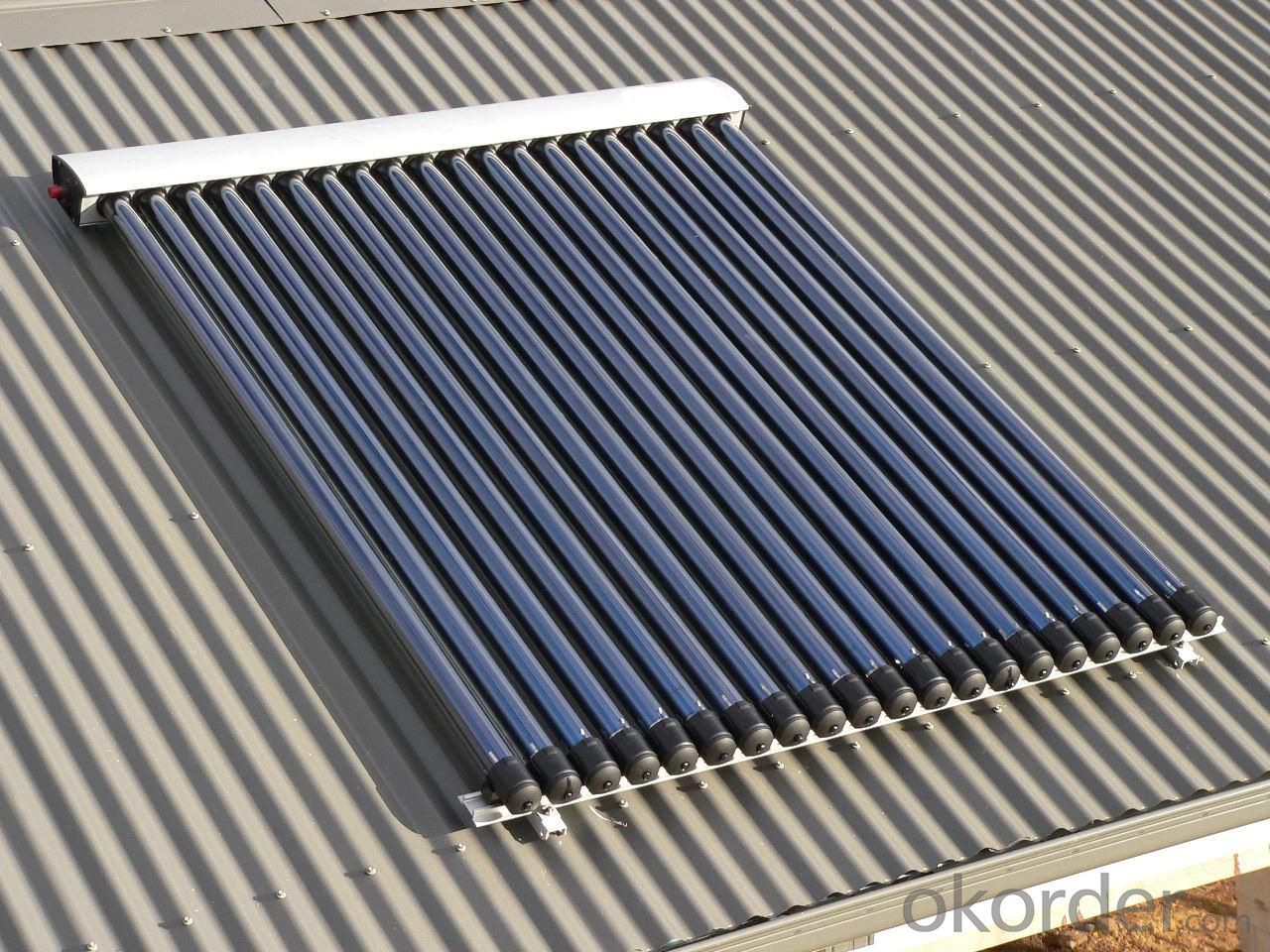 15 Tubes Solar Pipes Solar Collectors EN12975