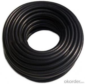 Rubber Hoses with Smooth Surface Engraved Marking Steel Wird Braided Hoses