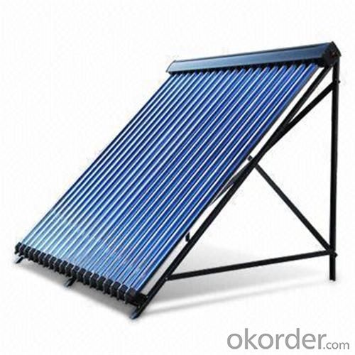 Pressurized Heater Pipe Solar Collectors for Rooftop System 1