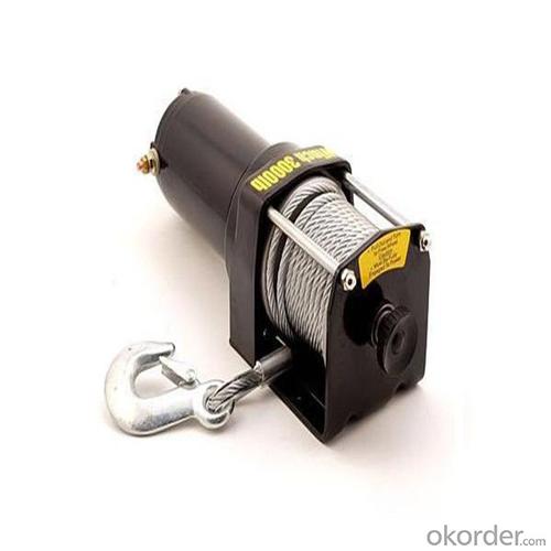 Electric Winch/Mini Electric Winches 3500LBS 12V 24V DC Self Recovery System 1