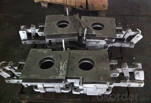 Upper and Lower Nozzle Brick, Sliding Gate Plate for Converter