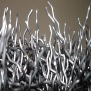 Endhooked Steel Fiber Melt Extracted Stainless Steel Fibers Used For Furnace