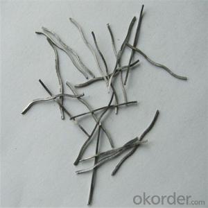 Endhooked Stainless Steel Fibers Melt Extracted Used For Furnace