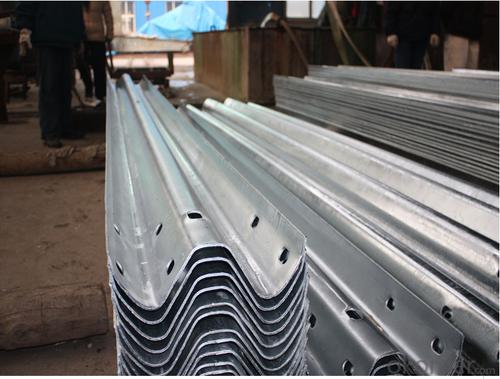 W Beam Safety Galvanized Road Cable Barrier System 1