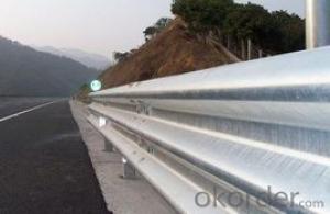 Galvanized Steel Highway Guardrail Road Safety Barrier