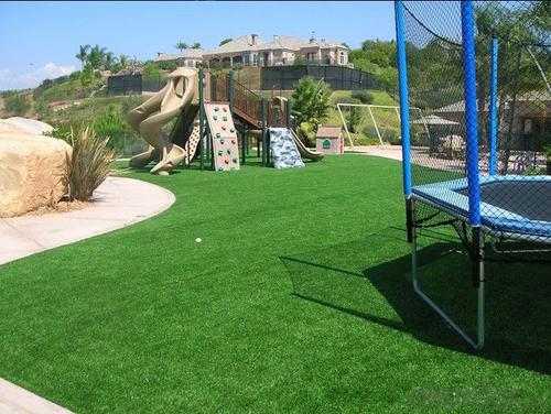 Natural Landscaping Cheap Turf Carpet Artificial Grass In CMAX System 1