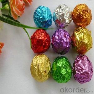 8011 O Chocolate Color Foil for Chocolate / Candy Wrapping System 1