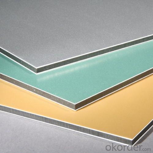 Brush Finish Aluminum Plastic Composite Panel Aluminum Compoite Sheet System 1