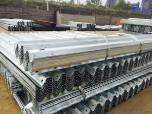 Galvanized Highway Guard Rail / Road Safety Barrier