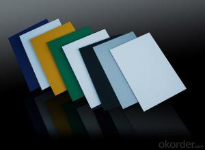 Silver Color PVDF Aluminium Composite Panels for Decoration