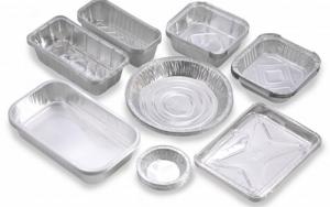 Aluminium Plain Foil Jumbo Roll For Food Tray and Container System 1