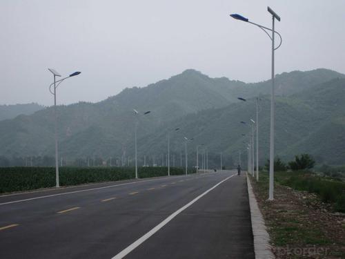 Flagpole With Solar Light - Outdoor High Quantity AN-ISSL-45W Solar Street Light System 1