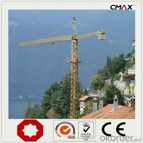 Tower Crane 6 Ton QTZ62 56M Length Boom Sale System 1