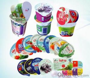 Aluminum Lidding Foil for Yogurt Packaging