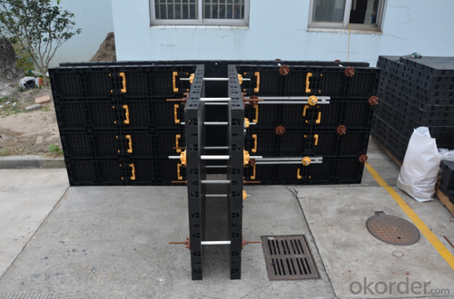 Made in China  Plastic Reusable Formwork System 1