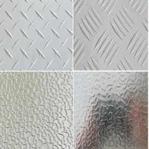 Anti-Slip Aluminium/Alu Alloy Embossed Checkered Tread Coated Aluminum Coil Sheet